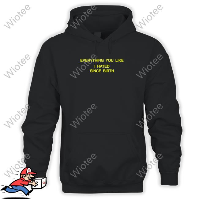 Shtreetwear Everything You Like I Hated Since Birth Long Sleeve Tee