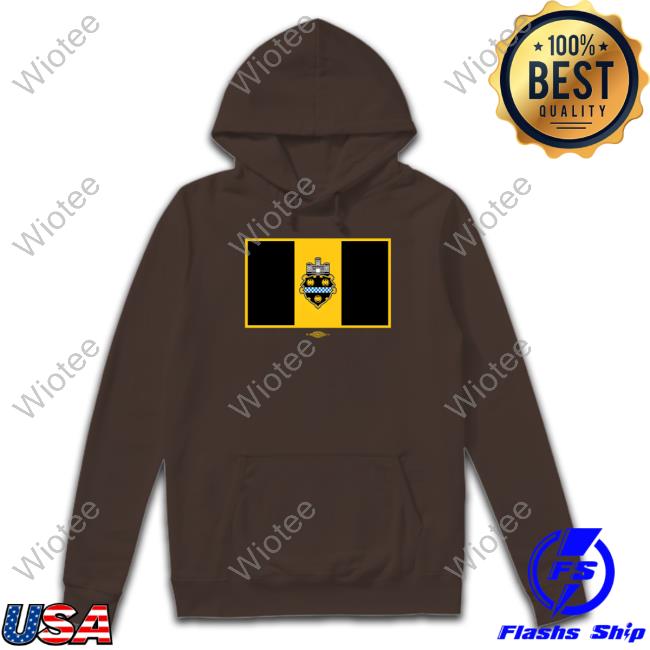 Official Pittsburgh City Flag Shirts Printed In Pittsburgh City Flag Shirt