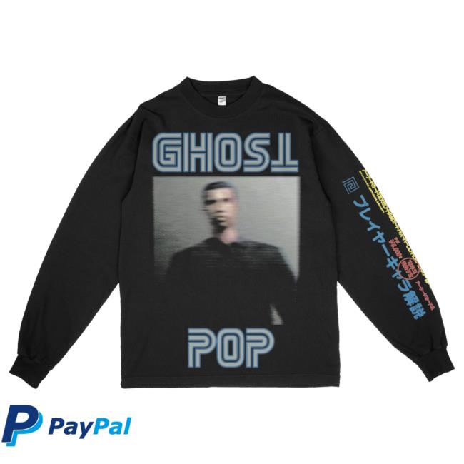 Jpegmafia Merch Ghost Pop NPC Long Sleeved T Shirt