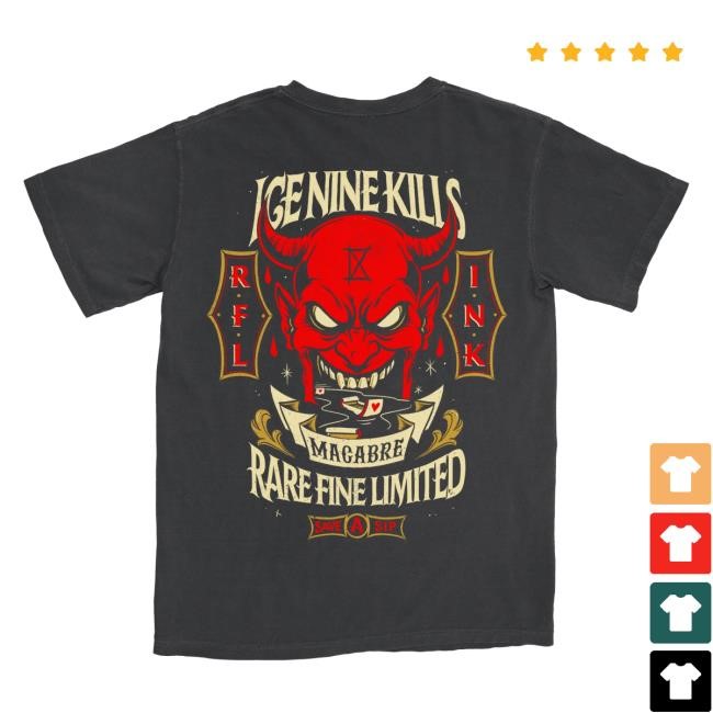 INK Merch Tunnel of Love Shirt – Find Familiar Spirits Ice Nine Kills
