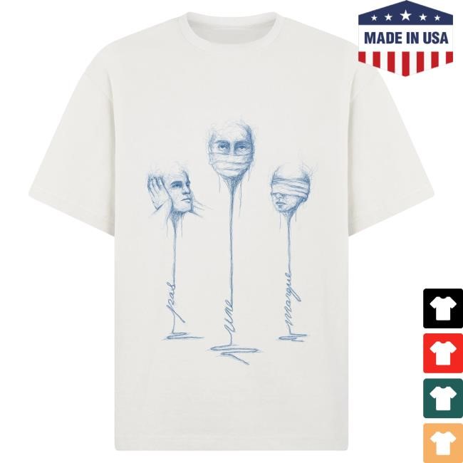 Official Complex Merch Store Shop Pas Une Marque Silenced Senses T Shirt (White)