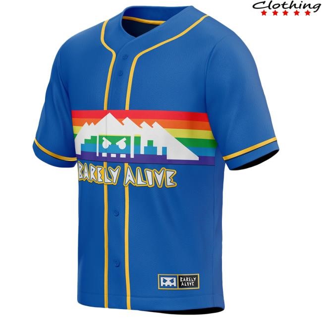 Barely Alive - Denver Baseball Jersey Barely Alive Merch
