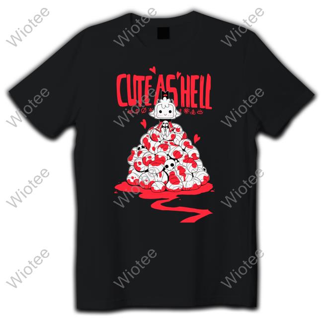 Official Devolver Digital Cult Of The Lamb Cute As Hell T-Shirt