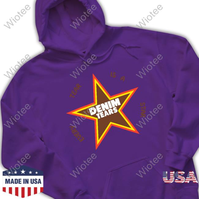 Denim Tears Merch Every Tear Is A Star Tee Official Denim Tears Merch Every Tear Is A Star Tee