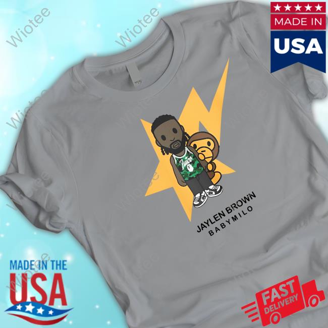 Official Bape Jaylen Brown Baby Milo Shirt