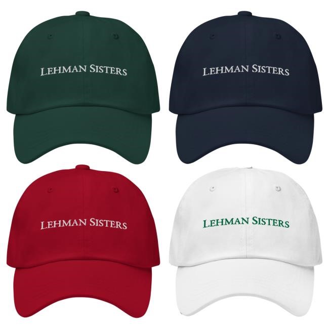 Litquidity Lehman Sisters Mom Cap Litquidity Official Merch Store Litquidity Lehman Sisters Mom Hat Litquidity Official Merch Store