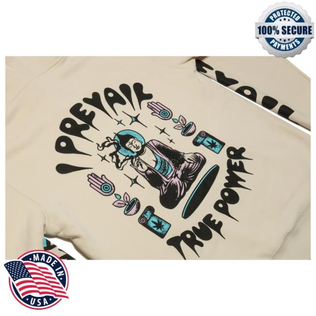 Official I Prevail Merch Shop Higher Power Hoody (Bone) – I Prevail Apparel Higher Power Hoodie Sweatshirt (Bone) – I Prevail