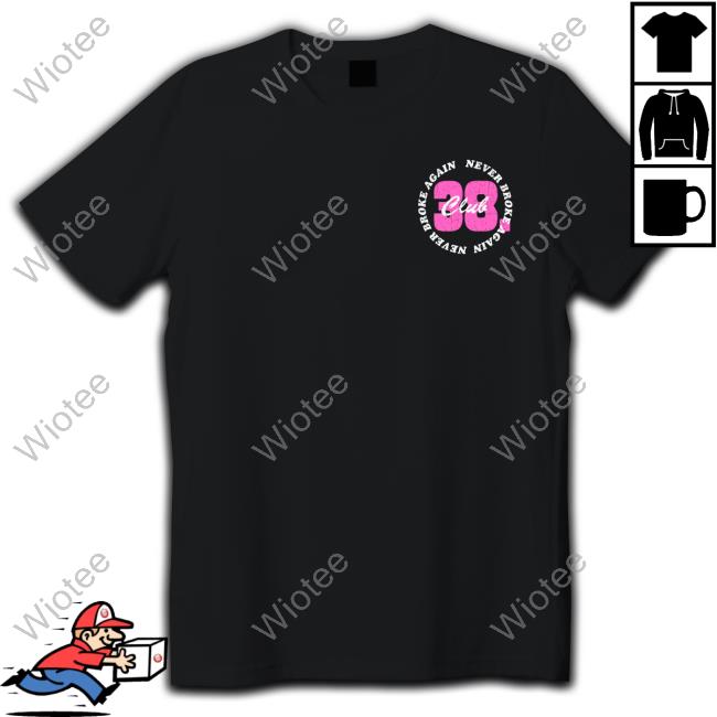 Official Never Broke Again Merch Club 38 Totally Nude Tee