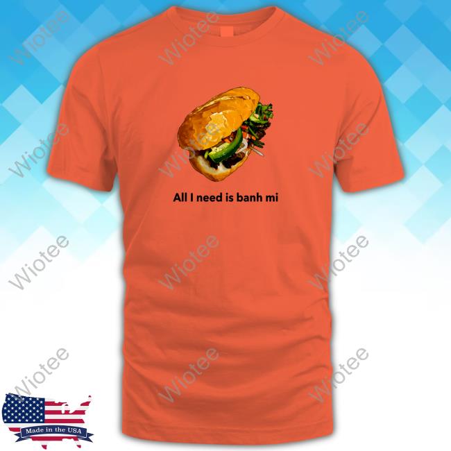 Official All I Need Is Banh Mi T-Shirt