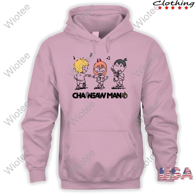 Chainsaw Man Hoodie Csperfectshot Chainsaw Man Tee