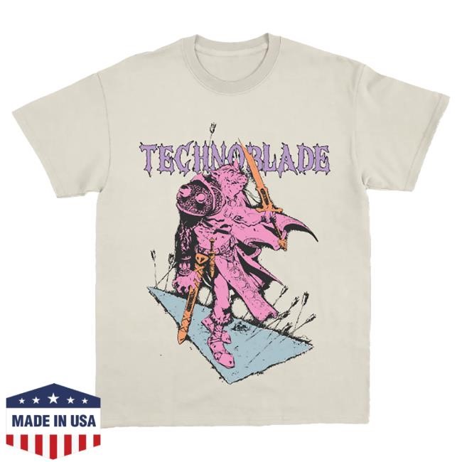 Official Technoblade Merch Store Technoblade Blood God T Shirt