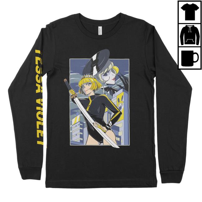 Official Tessa Violet Store Rise Of The Phoenix Black T-Shirt