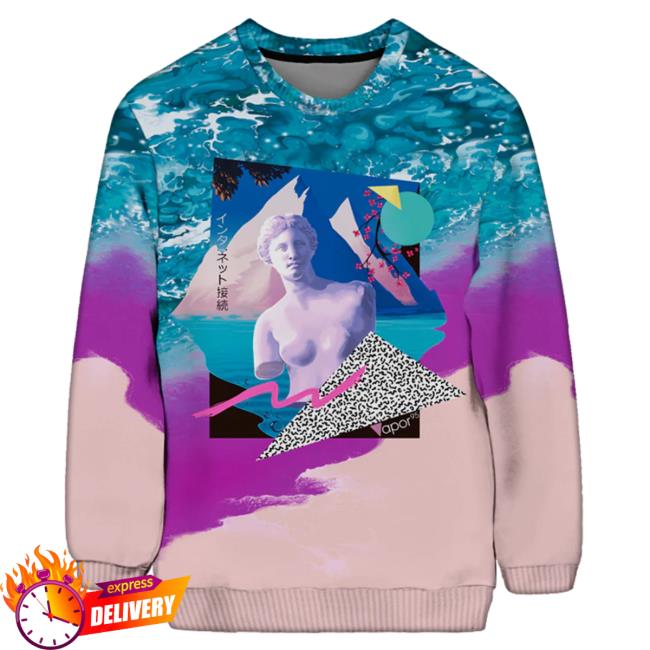 Official Vapor95 Clothing Store Surf Savage Hoody 3D All Over Print