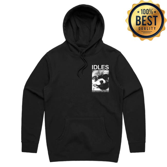 Official Idles Band Merch Store Shop Hard Rock For Softies Crewneck Sweatshirt IdlesBand