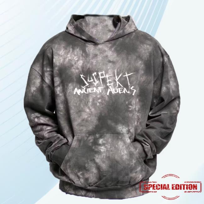 Officielt Suspekt Merchandise Ancient Aliens, Tye Dyed Crewneck Sweatshirt