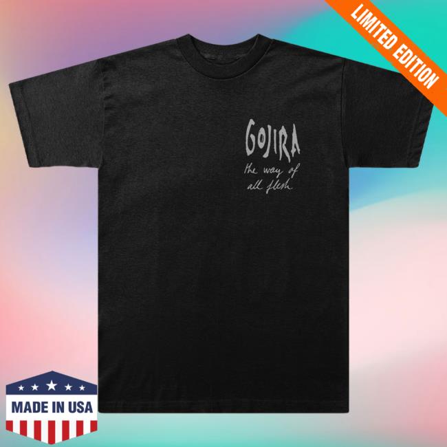 Gojira Merch Store TWOAF Anniversary Shirt