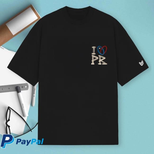 Official Rauw Alejandro Merch Store Shop I 3 Rauw Top Shirt Black Official Rauw Alejandro Merch Store Shop I <3 Rauw Tshirt Black