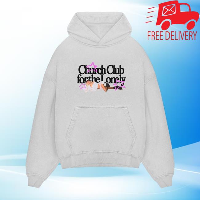 Nessa Barrett Official Merch Store Church Club Photo New Hoodie