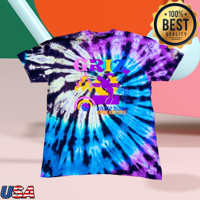 Official Griz Sax Jam Nola-Twisty Dye Shirt