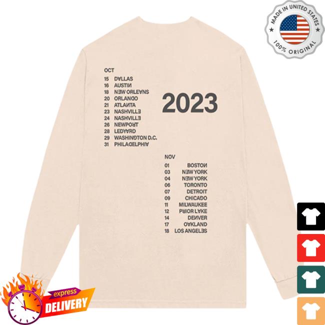Kesha Store Merch Only Love Tour 2023 Crewneck Only Love Tour 2023 Long Sleeved T Shirt