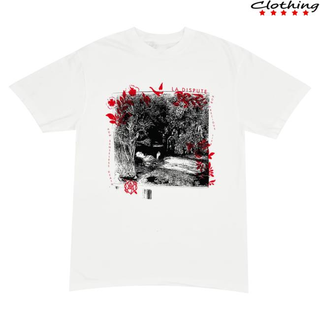 Official Hello Merch La Dispute Ophelia White Attractive Shirt