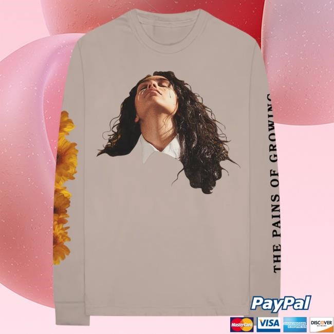 Official Alessia Cara Merch Alessia Cara 'The Pains Of Growing' Long Sleeve Hot Shirt Alessia Cara Apparel AlessiaCara
