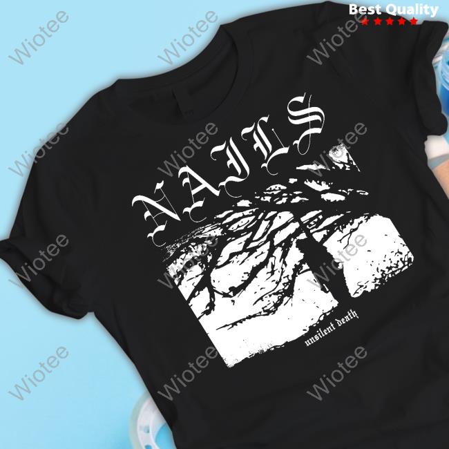 Nails Unsilent Death Hooded Sweatshirt