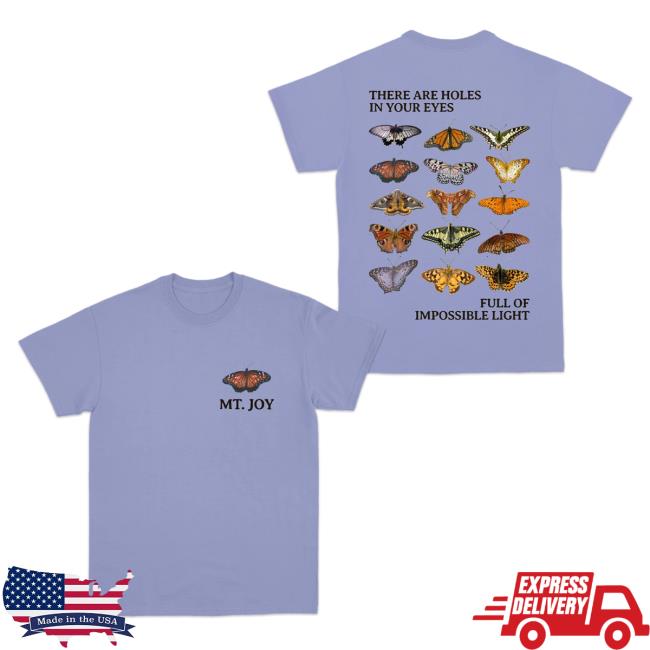 Official Mt Joy Merch Store Mt Joy Butterfly Shirt New Mtjoy Apparel Clothing Shop
