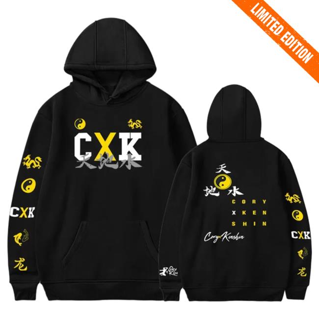 Official Coryxkenshin Merch Store Cory X Kenshin Cxk Print Pull Over Hoodie Coryxkenshin Shop