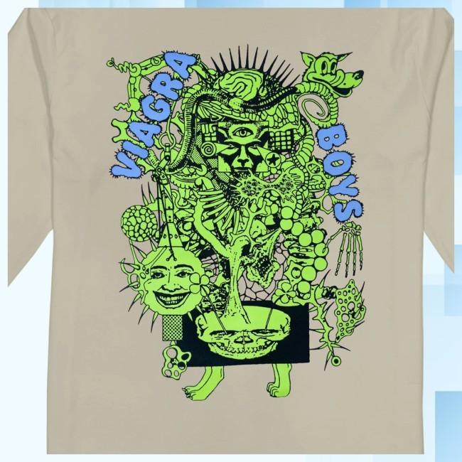 Salt Shed LS Tee Viagra Boys Band Merch