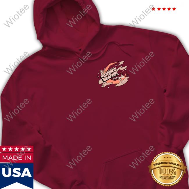 Bailey Sarian: Suspish Inn Zip Hoodie Bailey Sarian: Suspish Inn Tee - Orange Design