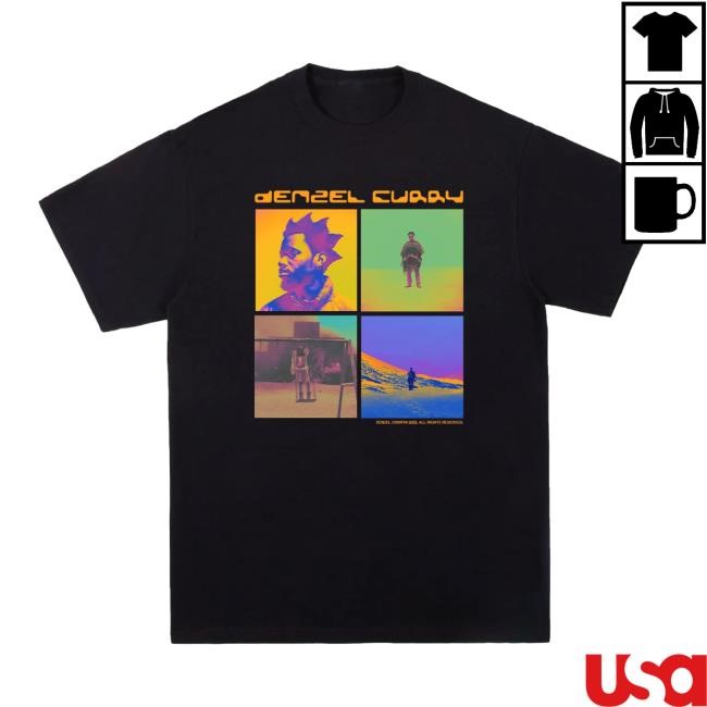 Denzel Curry Official Merch Shop Walkin' Black Short Sleeve