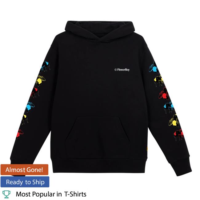 Official Tyler The Creator Merch Store Tyler, the Creator Save The Bees Crew neck Sweatshirt Black By Golf Wang Tyler The Creator Apparel Clothing Shop
