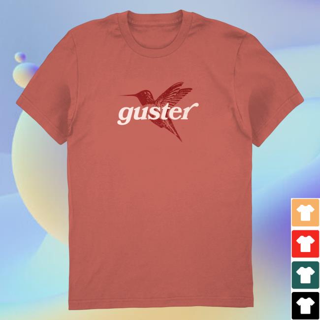 Official Guster Merch Store Shop Guster Faded Hummingbird Shirt