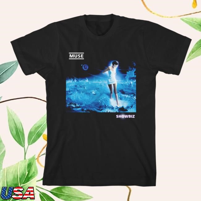 Official Muse Clothing Store Showbiz Album Art Short Sleeve Shirt | Muse