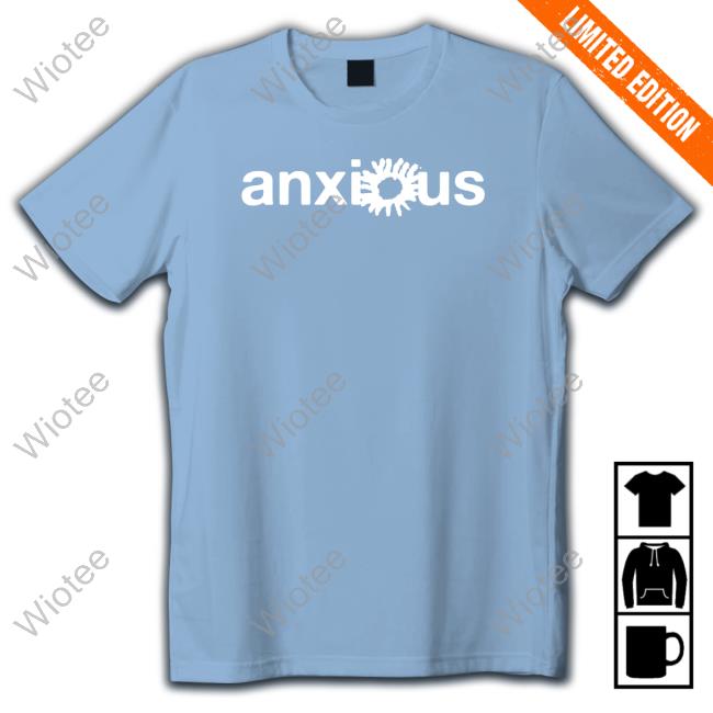 Anxious Logo Shirt Official Anxious Merch Anxious Logo Tee Shirt
