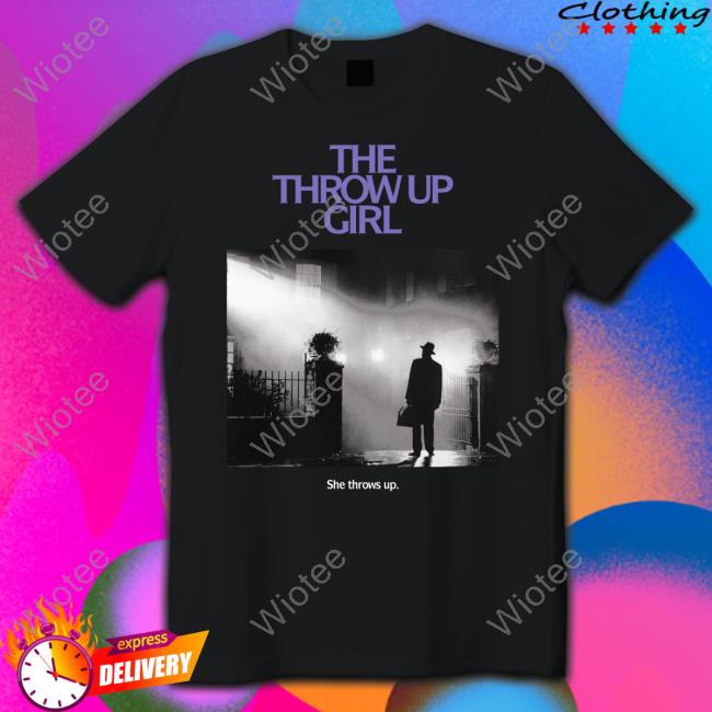 Monster Heel Merch London 1888 The Throw Up Girl Crewneck Sweatshirt Sarah Mcgonagall