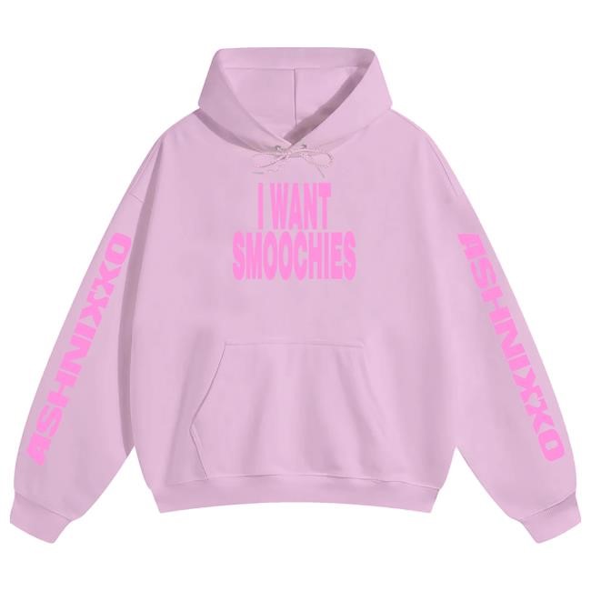 Unique Tour I Want Smoochies Hoodie Ashnikko