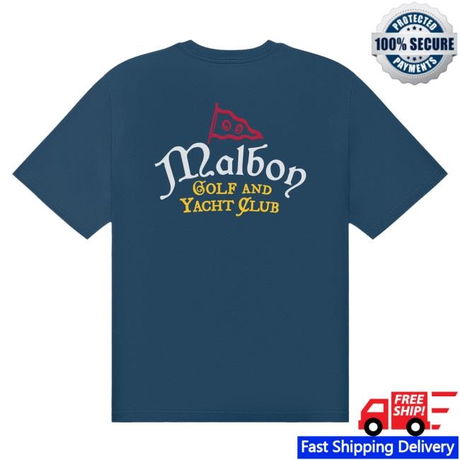 Navy Bermuda Yacht Club Malbon Golf Tee