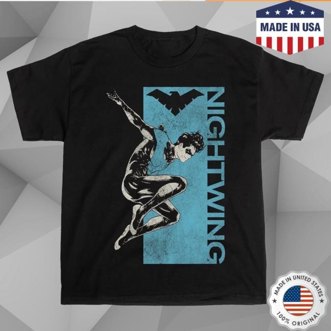 Official Heroes and Villains Merch Store Shop Batman Nightwing Forge Tshirt Heroes & Villains