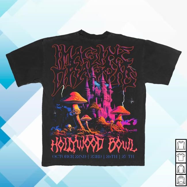 Official Imagine Dragons Merch Store Shop Imagine Dragons Hollywood Bowl Commemorative Tees ImagineDragons