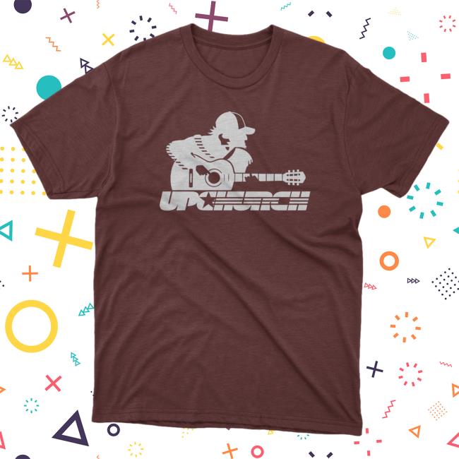 Official Upchurch Merch Store Shop Upchurch Maroon + White Attractive Shirt