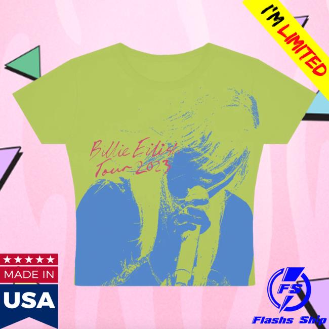 Official Interscope Records BillieEilish Merch Clothing Store Billie Eilish Influence Tour 2023 Shirt