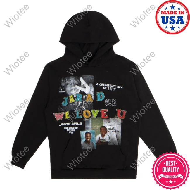 Official Juice Wrld 999Club Clothing Merch Store Shop Jarad Vip Hoodie