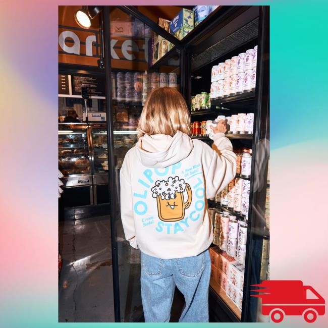 Official Stay Cool Clothing Store Staycool Olipop Cream Soda Hoody StaycoolNyc