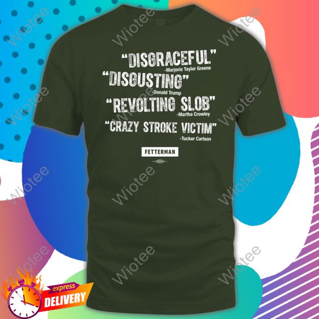Official John Fetterman Merch Quotes T-Shirt
