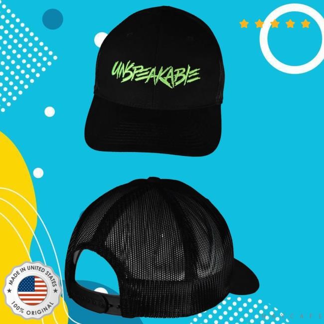 Black & Neon Green Twill Hat – Unspeakable Merch Shop