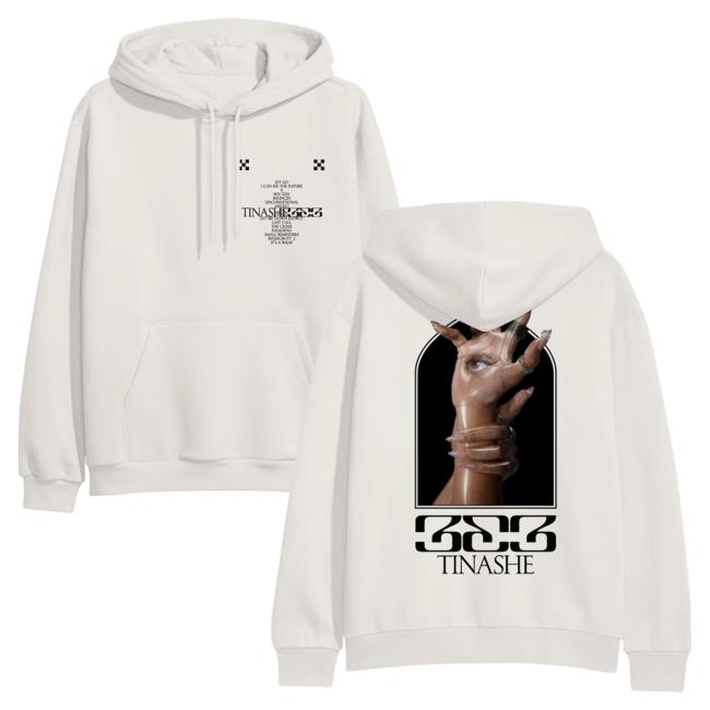 Official Tinashe Merch Store Tinashe 333 Hand Bone Crew neck Sweatshirt