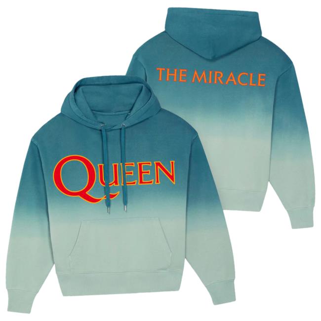 Queen Merch Store The Miracle Dip Dye Crewneck Sweatshirt New