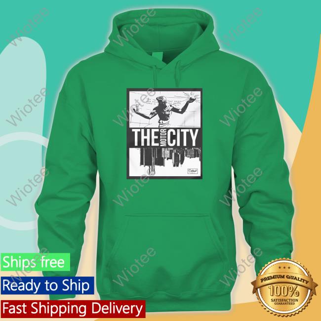 Official Detroit Apparel 313 The Motor City Shirt Official Detroit Apparel 313 The Motor City Tee